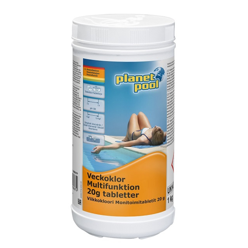 VECKOKLOR MULTIFUNKTION 20G PLANET POOL – 1 kg