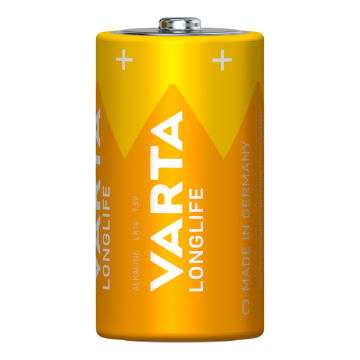 Batteri C Longlife 2-pack Varta