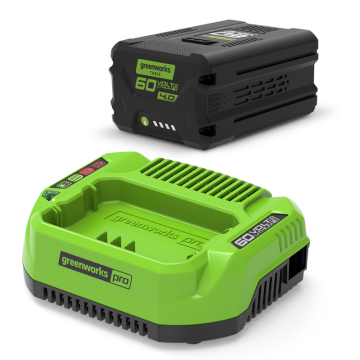 Batteriset Startpaket 60V Universalladdare Greenworks