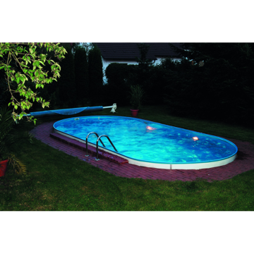 Stålväggspool Premium Oval Planet Pool