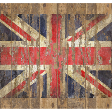 Tapet Grunge Digital 2,50x2,65m Union Jack Galerie