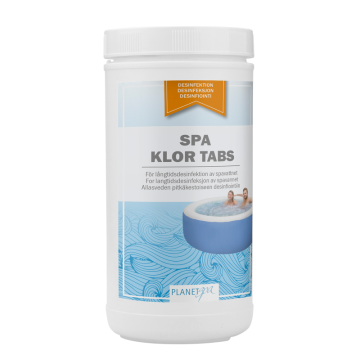 Vattenvård Klor Tabs 1 kg (20 g) Planet Spa